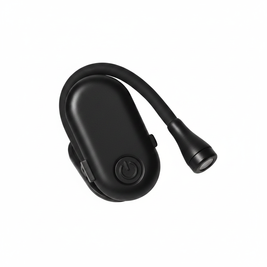Black Mini Book Light - Product Only